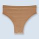 Basic Ribbed Cheeky (beige), Beige, S/M